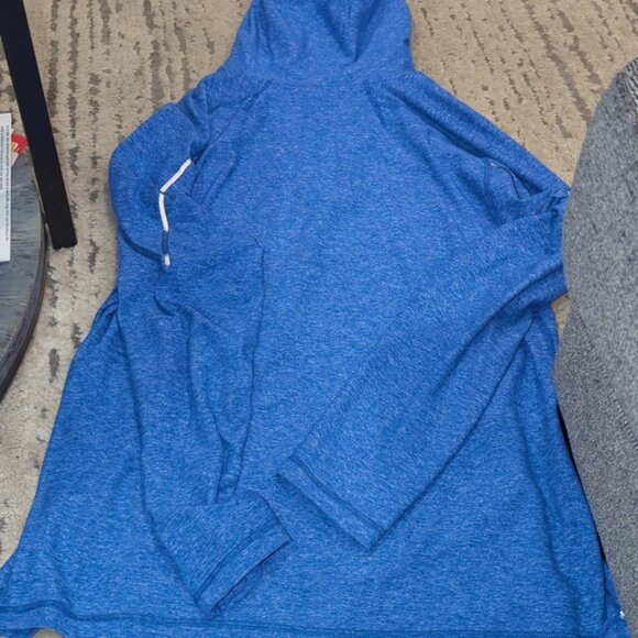 Lululemon Surge Warm Hoodie Heathered Hyper Blue - Picture 10 of 12